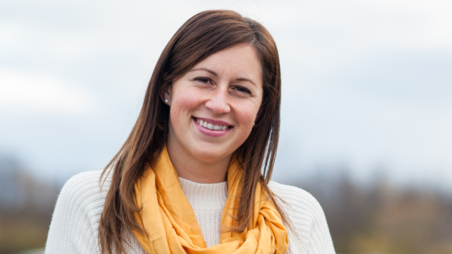 Vrouw met de ziekte van Pompe.