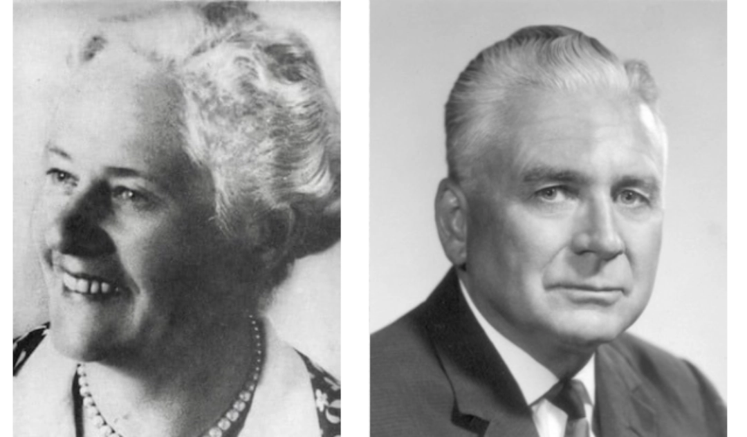 Gertrud Hurler en Harold Scheie